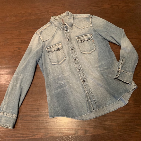 Replay Men's denim shirt - Picture 1 of 10
